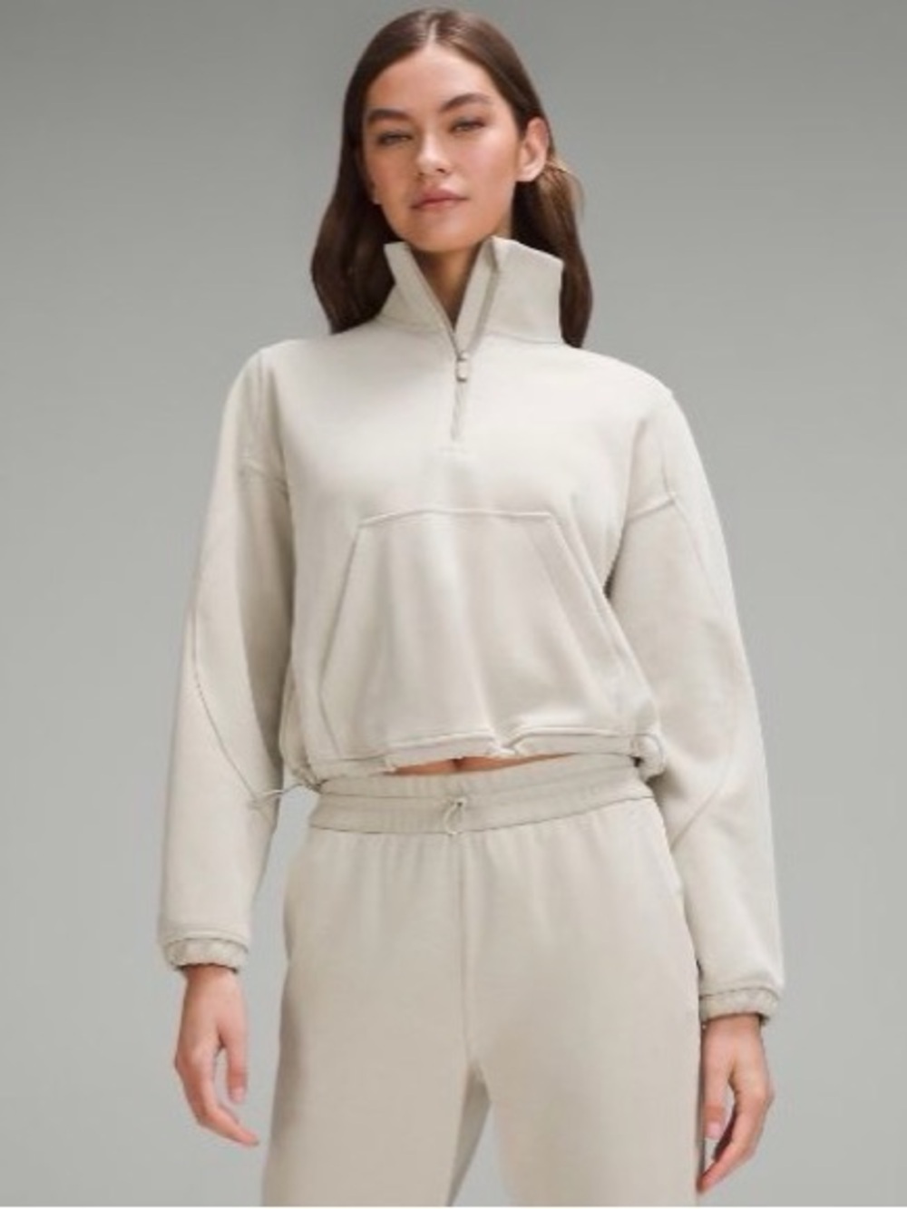 Lululemon Brushed Softstreme Half Zip